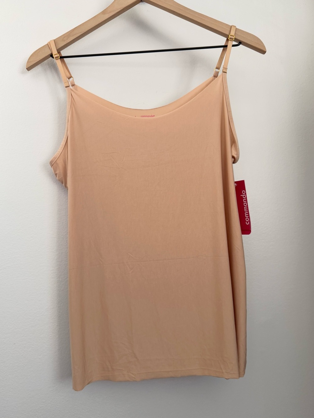 Commando Large NEW Camisole Tank Top Nude Beige Shapewear